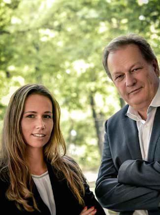 Caroline Palfy and Günter Kerbler – construction supervisors at the HoHo in Vienna